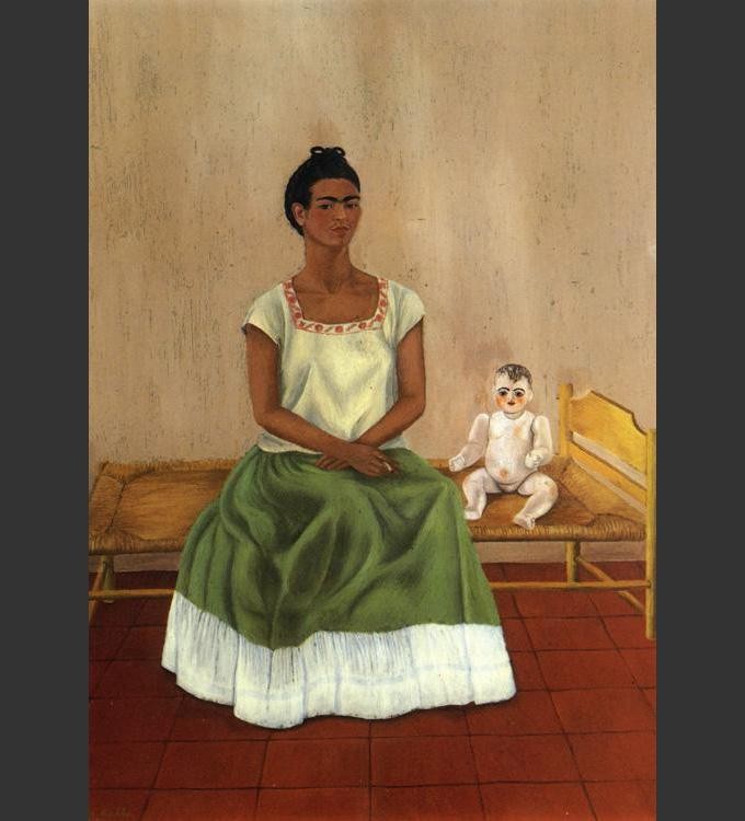 Frida Kahlo Me and My Doll